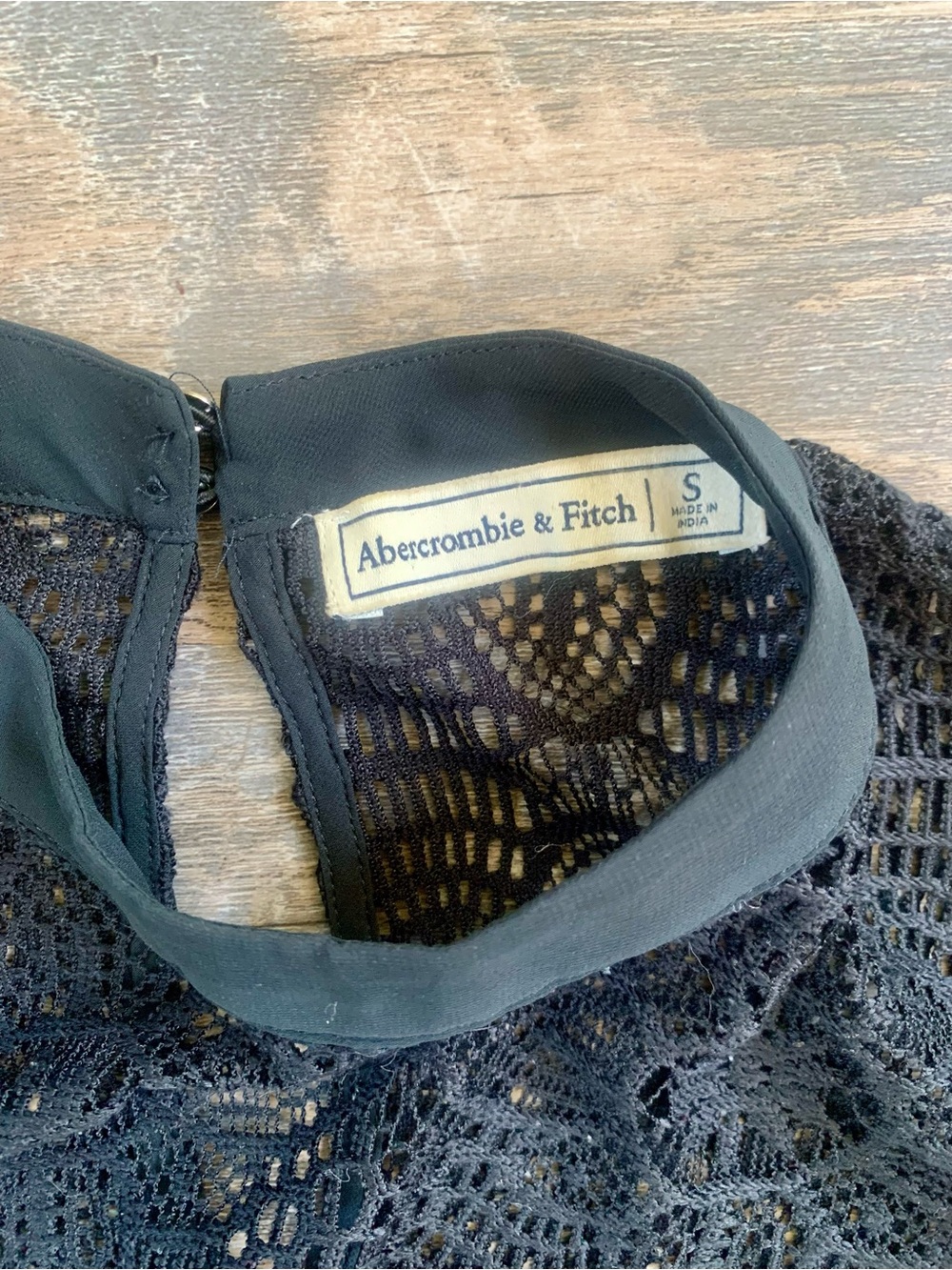 Abercrombie & Fitch Black Lace Blouse